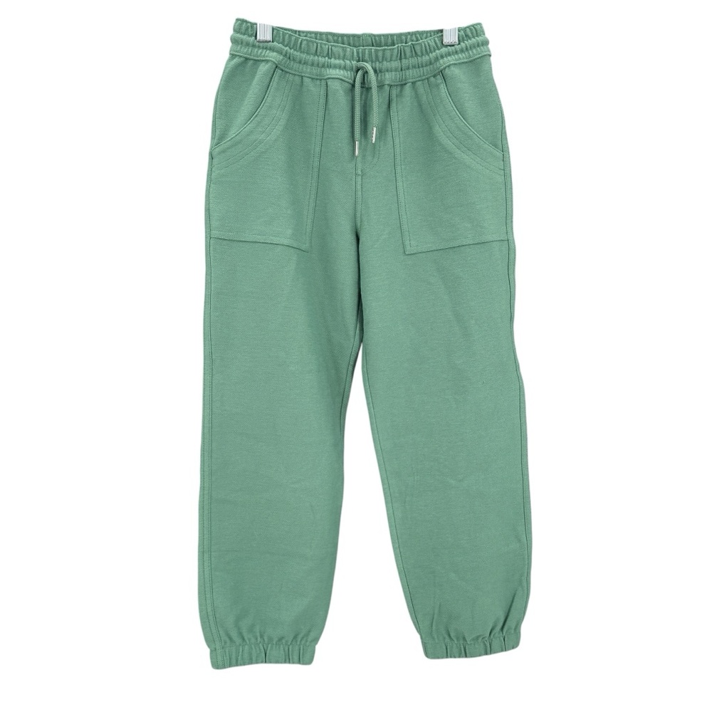 Lans’End Kids Girls Cargo Pull On Joggers Elastic Waistband Drawstring Size 8(M)